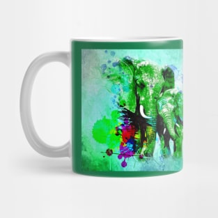 Elephant Family Mug